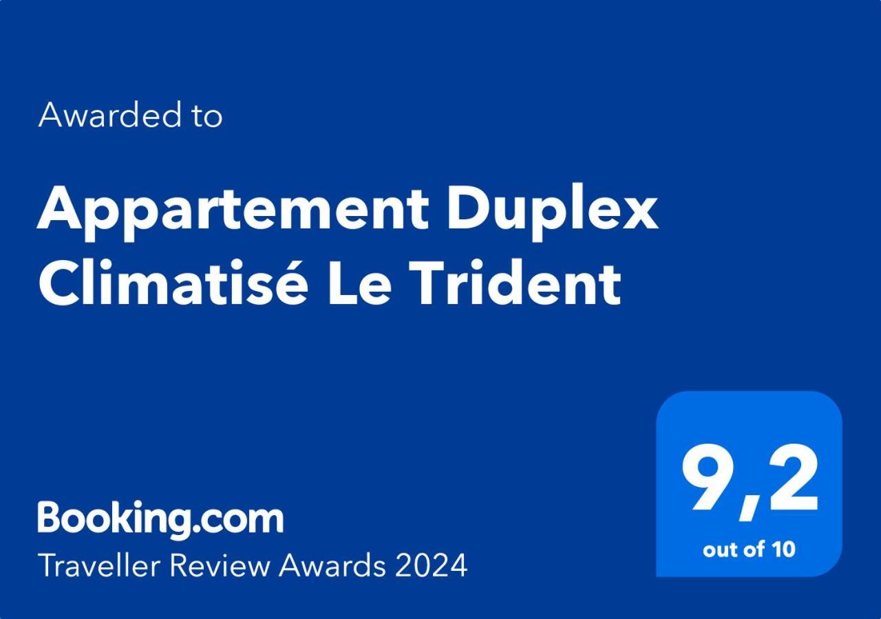 Appartement Duplex Climatise Le Trident サントマリー・ド・ラメール エクステリア 写真
